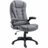 Executive Recline Extra Padded Office Chair Standard, MO17 Grey Fabric