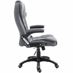 Executive Recline Extra Padded Office Chair Standard, MO17 Grey Fabric 12 Executive Recline Extra Padded Office Chair Standard, MO17 Grey Fabric -Daals Store MO17GREYVAR WB3