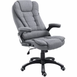 Executive Recline Extra Padded Office Chair Standard, MO17 Grey Fabric 15 Executive Recline Extra Padded Office Chair Standard, MO17 Grey Fabric -Daals Store MO17GREYVAR WB6