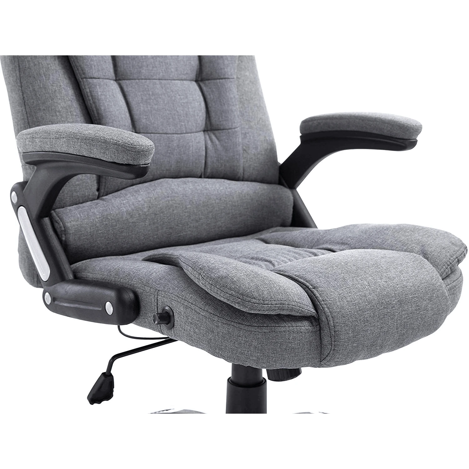 Executive Recline Extra Padded Office Chair Standard, MO17 Grey Fabric 8 Executive Recline Extra Padded Office Chair Standard, MO17 Grey Fabric - Image 8