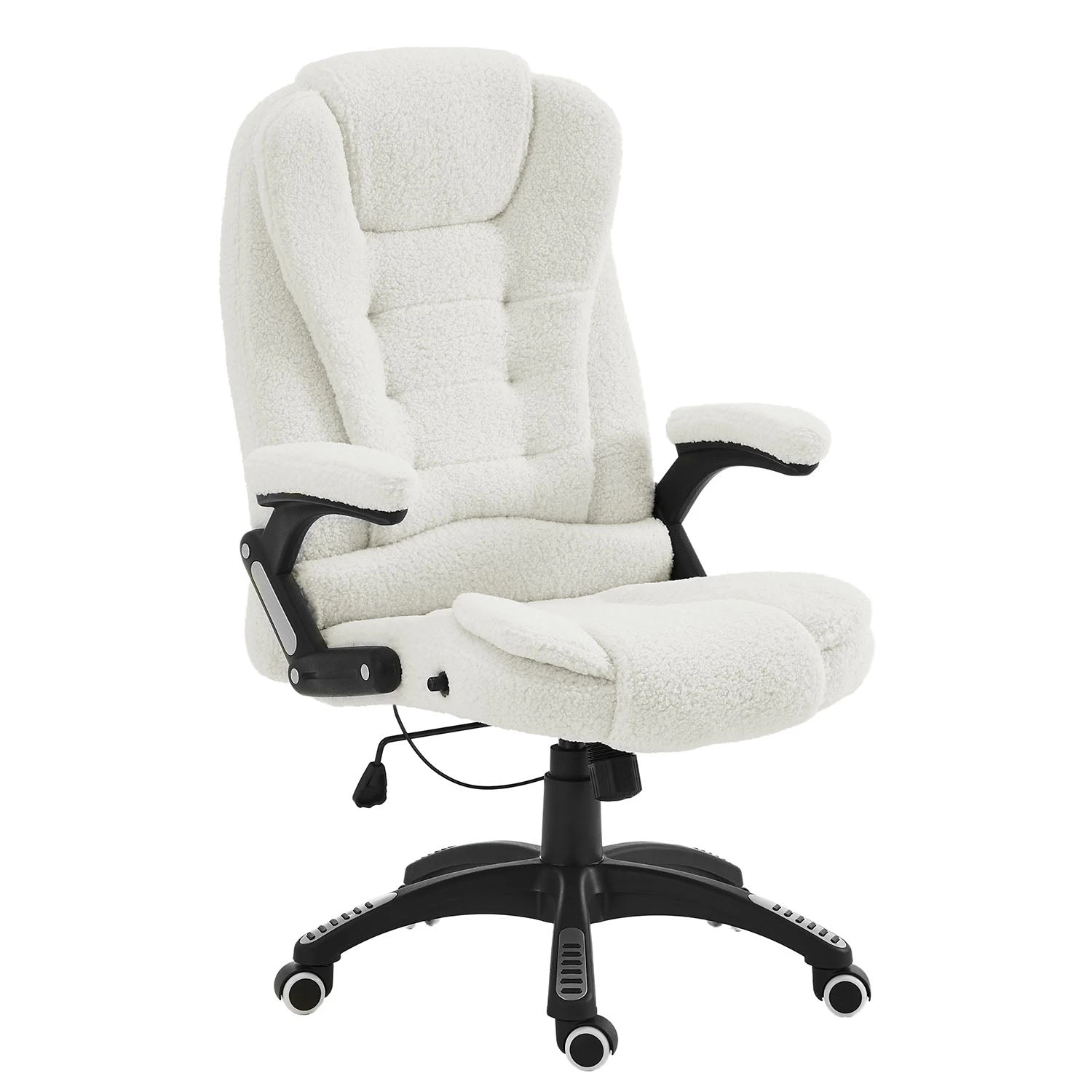 Executive Recline Extra Padded Office Chair Standard, MO17 White Teddy 2 Executive Recline Extra Padded Office Chair Standard, MO17 White Teddy - Image 2