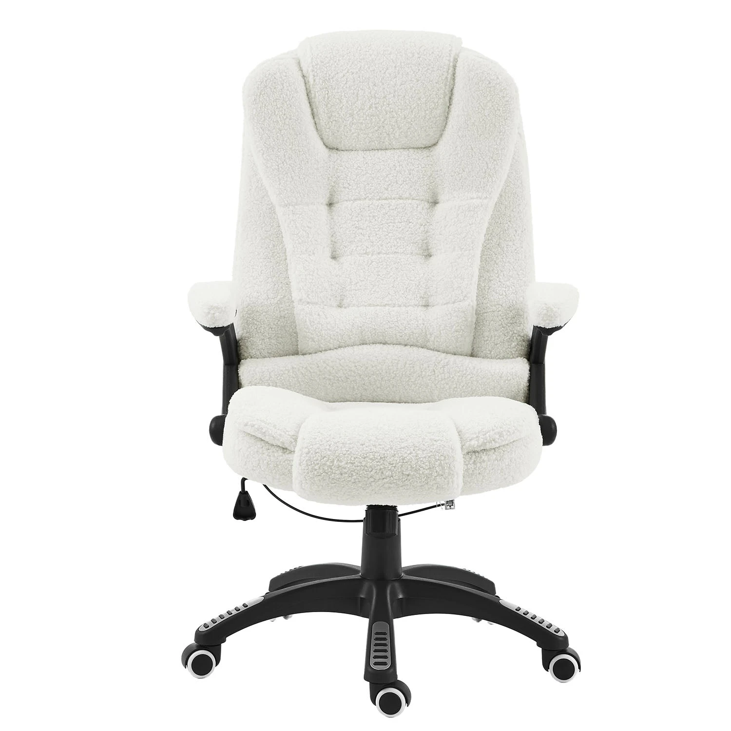 Executive Recline Extra Padded Office Chair Standard, MO17 White Teddy 3 Executive Recline Extra Padded Office Chair Standard, MO17 White Teddy - Image 3