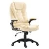 Executive Recline High Back Extra Padded Office Chair, MO17 Cream 18 Executive Recline High Back Extra Padded Office Chair, MO17 Cream -Daals Store MO17WHITEVAR WB1