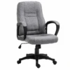 Swivel Office Desk Chair MO19 Grey Fabric -Daals Store MO19GREY WB1