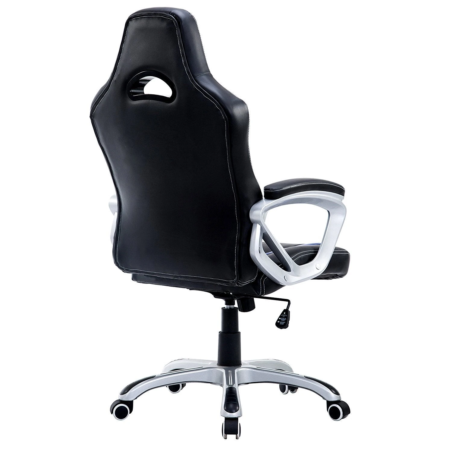 DaAls Racing Sport Swivel Office Chair In Black & Blue 5 DaAls Racing Sport Swivel Office Chair In Black & Blue - Image 5