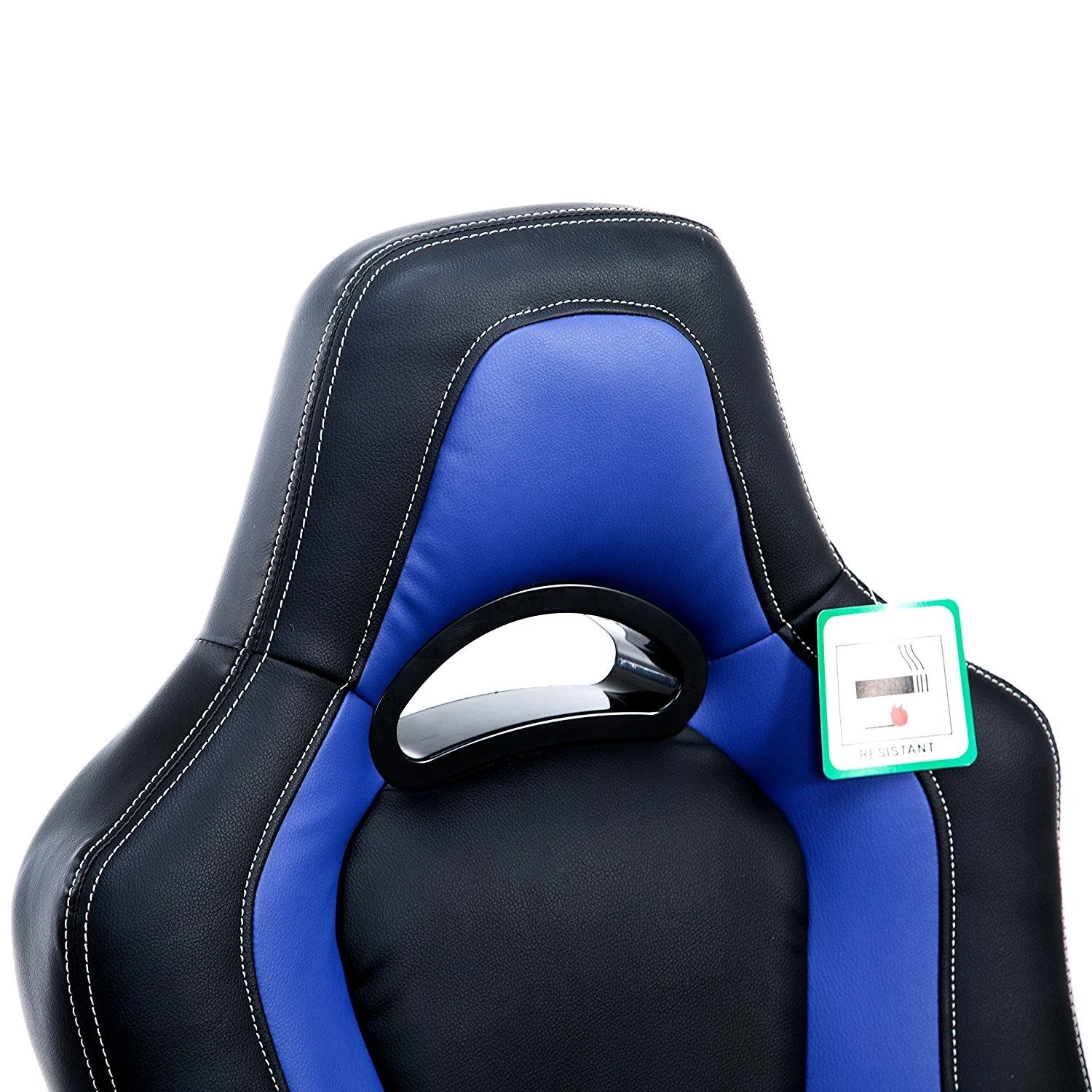 DaAls Racing Sport Swivel Office Chair In Black & Blue 8 DaAls Racing Sport Swivel Office Chair In Black & Blue - Image 8