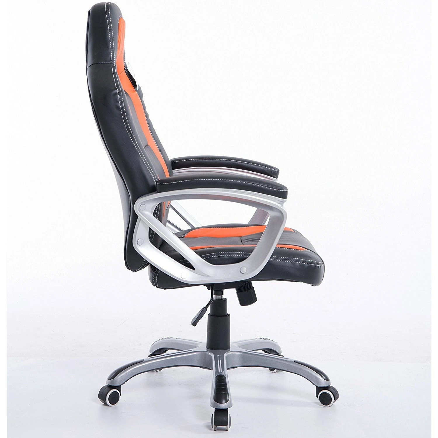 Gaming Racing Sport Swivel Office Chair In Black & Orange 4 Gaming Racing Sport Swivel Office Chair In Black & Orange - Image 4