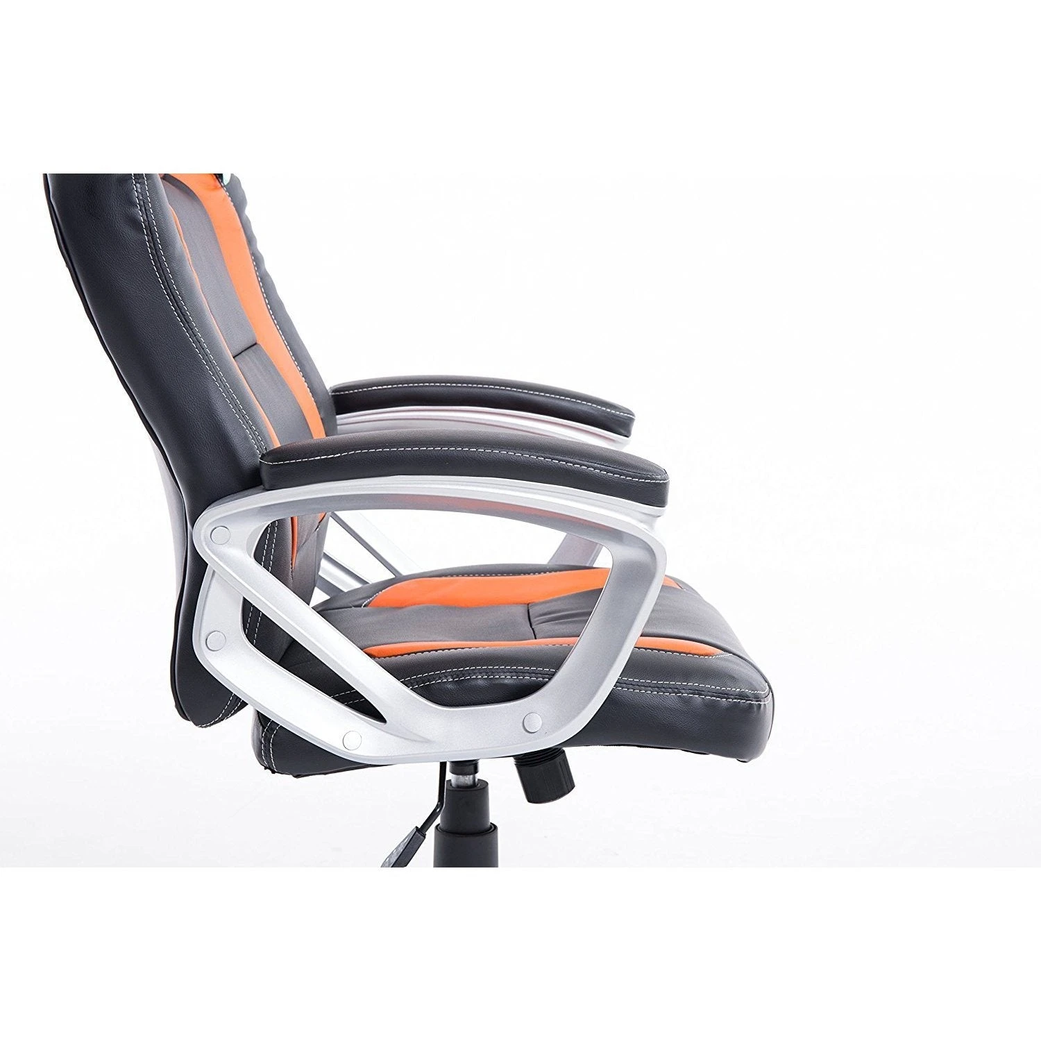 Gaming Racing Sport Swivel Office Chair In Black & Orange 7 Gaming Racing Sport Swivel Office Chair In Black & Orange - Image 7