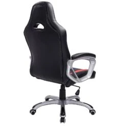 Gaming Chair Racing Sport Style Swivel Office Chair In Black & Red 14 Gaming Chair Racing Sport Style Swivel Office Chair In Black & Red -Daals Store MO30RED WB4