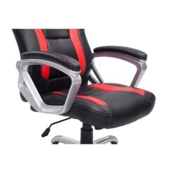 Gaming Chair Racing Sport Style Swivel Office Chair In Black & Red 15 Gaming Chair Racing Sport Style Swivel Office Chair In Black & Red -Daals Store MO30RED detail1