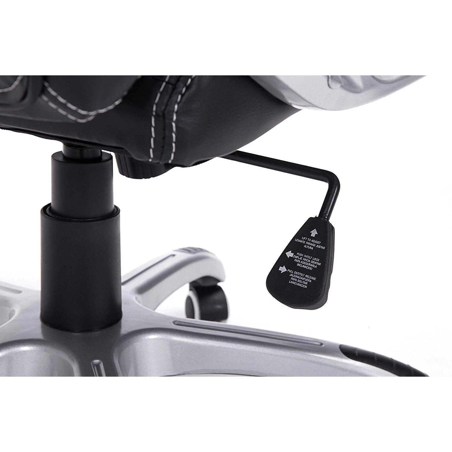 Gaming Chair Racing Sport Style Swivel Office Chair In Black & Red 9 Gaming Chair Racing Sport Style Swivel Office Chair In Black & Red - Image 9