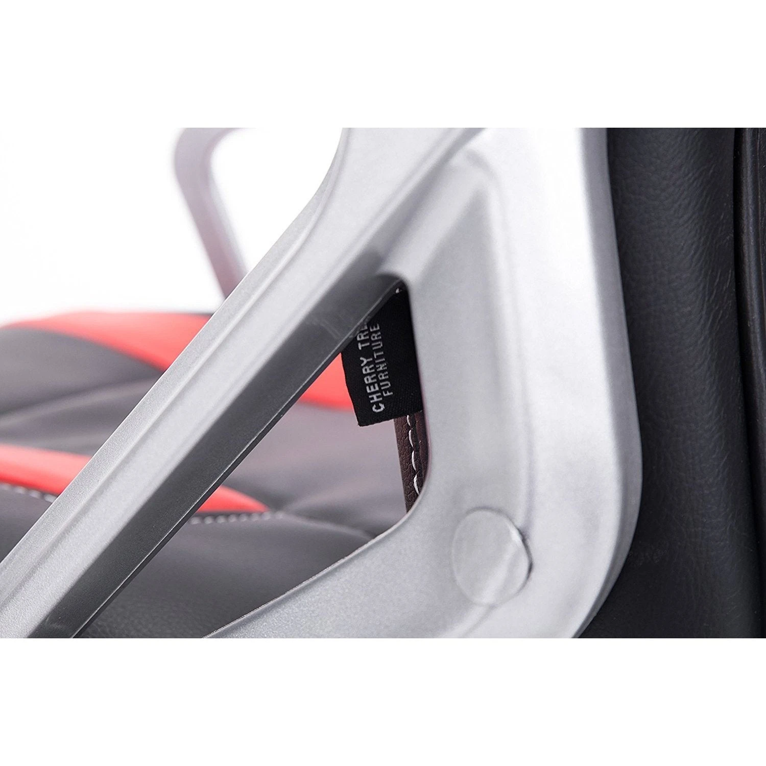 Gaming Chair Racing Sport Style Swivel Office Chair In Black & Red 10 Gaming Chair Racing Sport Style Swivel Office Chair In Black & Red - Image 10