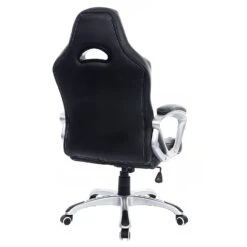 DaAls Racing Sport Swivel Office Chair In Black & White 13 DaAls Racing Sport Swivel Office Chair In Black & White -Daals Store MO30WHITE WB4