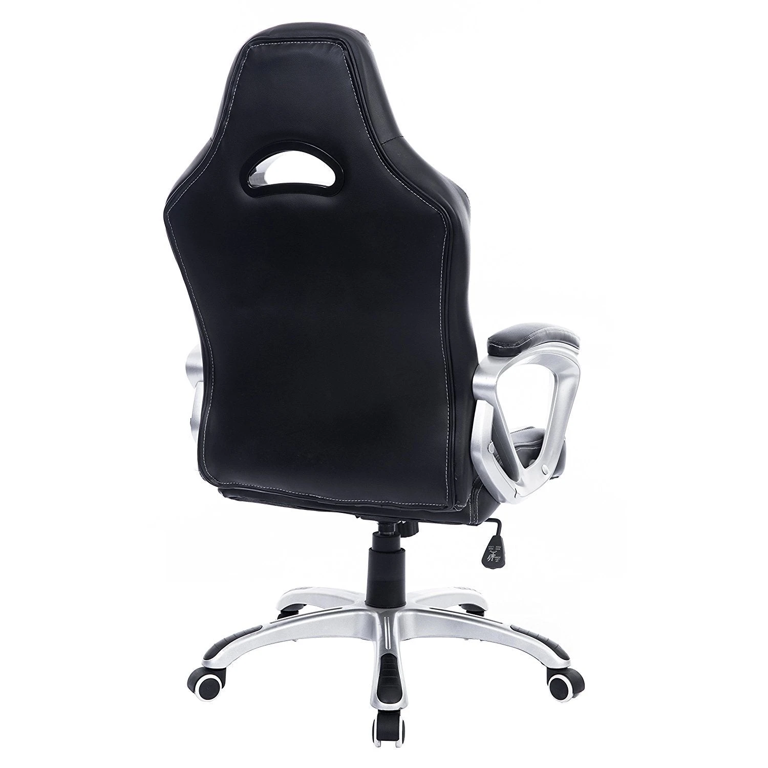 DaAls Racing Sport Swivel Office Chair In Black & White 5 DaAls Racing Sport Swivel Office Chair In Black & White - Image 5