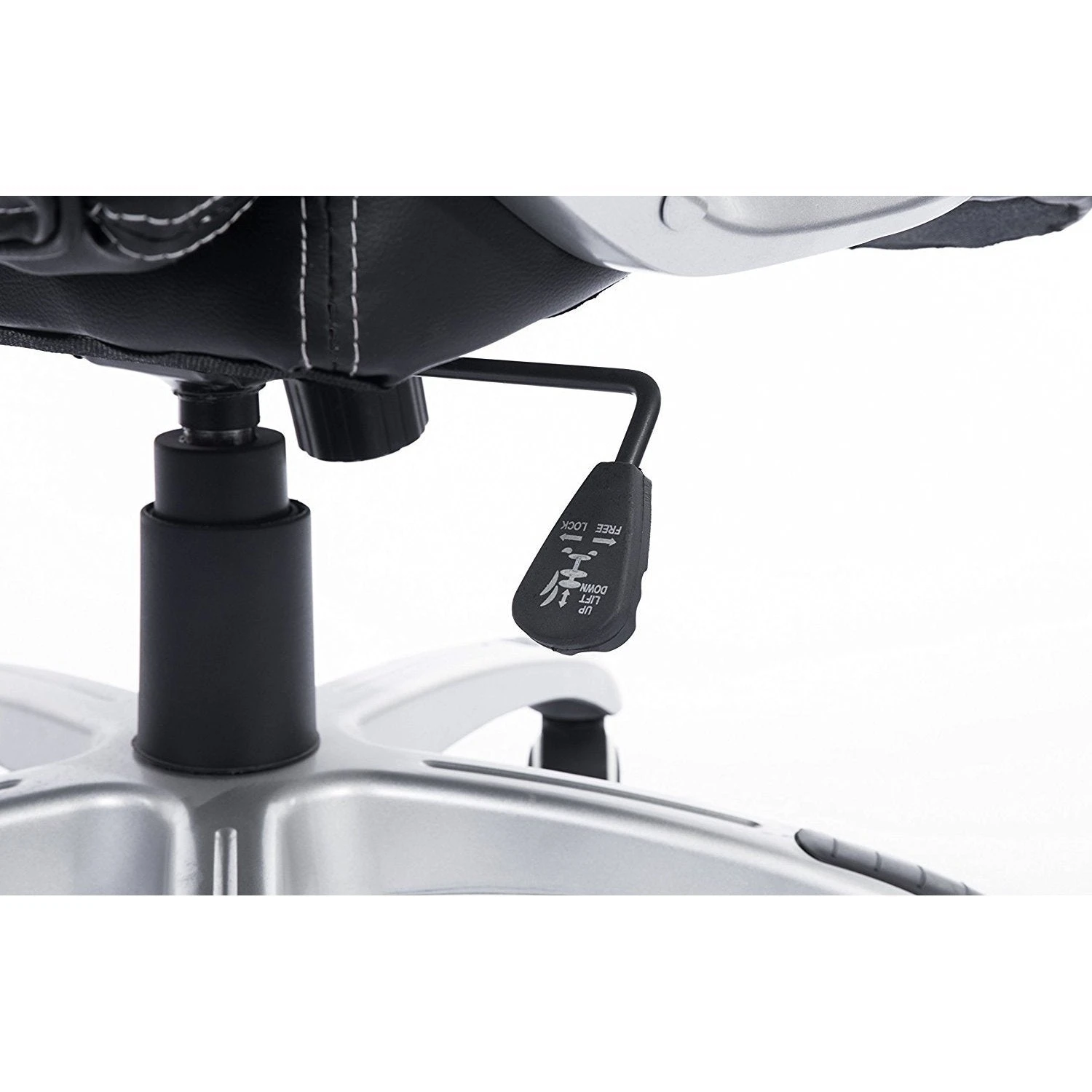 DaAls Racing Sport Swivel Office Chair In Black & White 8 DaAls Racing Sport Swivel Office Chair In Black & White - Image 8