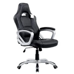 Racing Sport Swivel Office Chair In Black