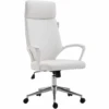 Cherry Tree Furniture High Back Modern Design PU Leather Swivel Office Chair Computer Desk Chair, MO68 White 19 Cherry Tree Furniture High Back Modern Design PU Leather Swivel Office Chair Computer Desk Chair, MO68 White -Daals Store MO68WHITE WB1