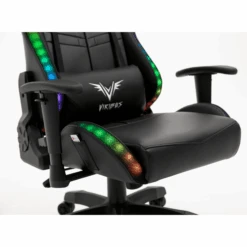 VIRIBUS X1 Office Gaming Chair With 12-Colour LED Light, Black 22 VIRIBUS X1 Office Gaming Chair With 12-Colour LED Light, Black -Daals Store MO92BLACK detail3
