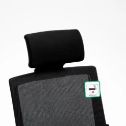 Joni High Back Mesh Office Chair With Headrest In Black 13 Joni High Back Mesh Office Chair With Headrest In Black -Daals Store MO96BLACK detail1