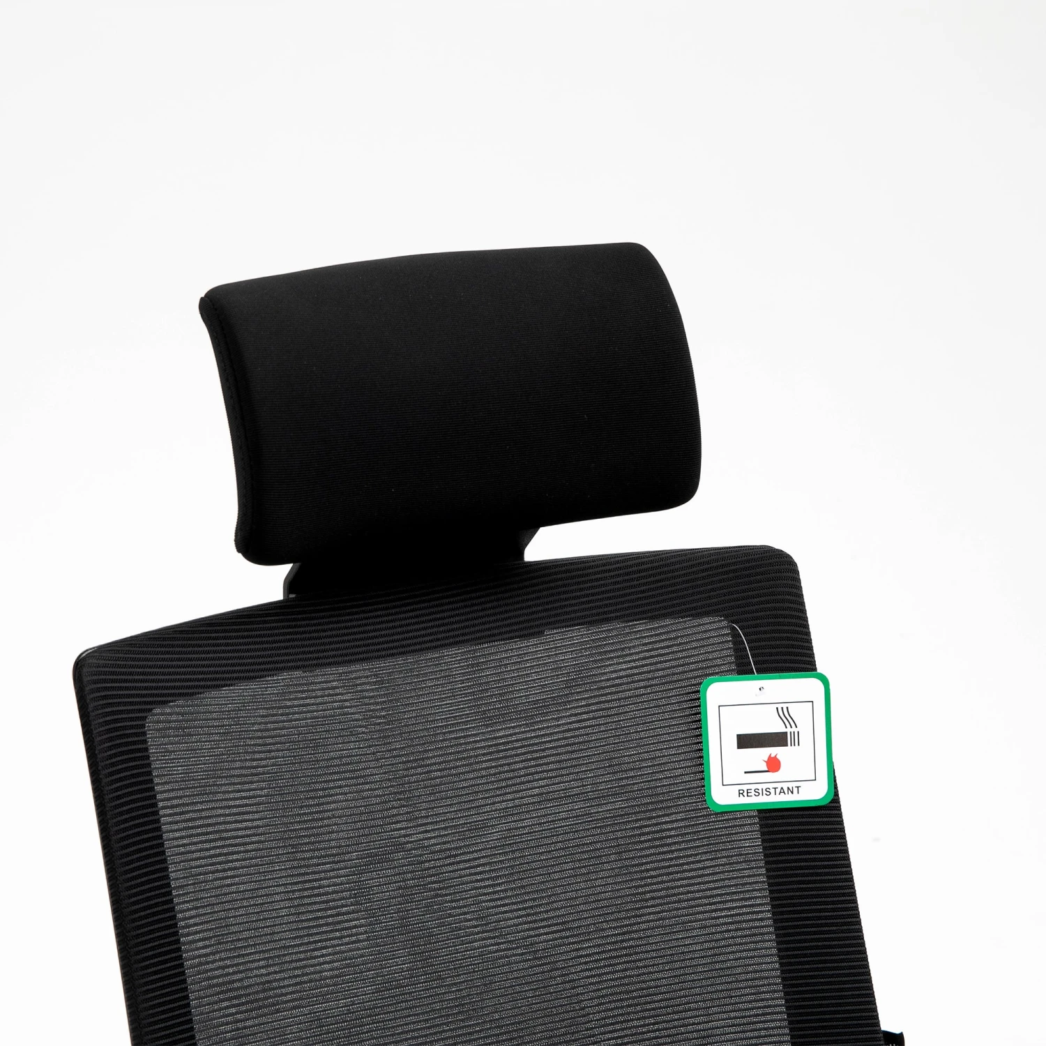 Joni High Back Mesh Office Chair With Headrest In Black 5 Joni High Back Mesh Office Chair With Headrest In Black - Image 5