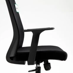 Joni High Back Mesh Office Chair With Headrest In Black 15 Joni High Back Mesh Office Chair With Headrest In Black -Daals Store MO96BLACK detail3