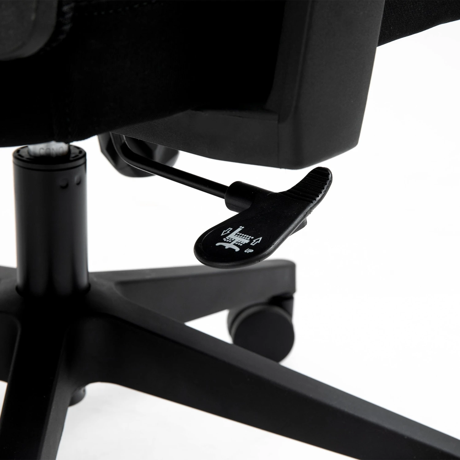 Joni High Back Mesh Office Chair With Headrest In Black 9 Joni High Back Mesh Office Chair With Headrest In Black - Image 9