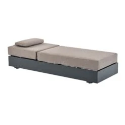 Jardin Aluminium Outdoor Sun Lounger, Granite 13 Jardin Aluminium Outdoor Sun Lounger, Granite -Daals Store OD ALU1 GRANITE SUNLG WB2