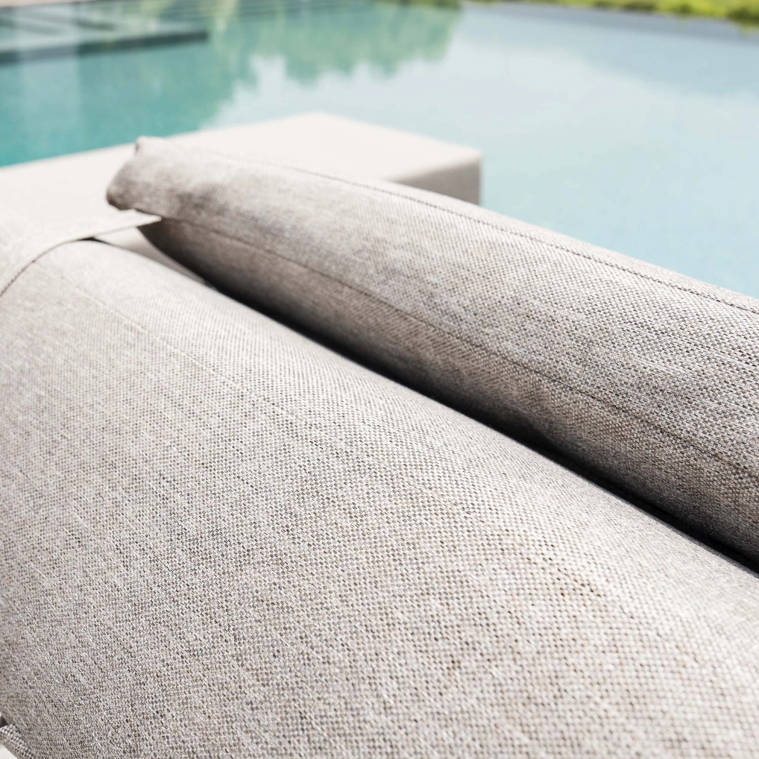 Jardin Aluminium Outdoor Sun Lounger, Granite 2 Jardin Aluminium Outdoor Sun Lounger, Granite - Image 2