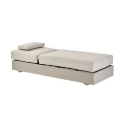 Jardin Aluminium Outdoor Sun Lounger in Pumice β Beige Boucle Cushion & 5-Level Adjustable Reclining Bed 10 Jardin Aluminium Outdoor Sun Lounger in Pumice β Beige Boucle Cushion & 5-Level Adjustable Reclining Bed -Daals Store OD ALU1 PUMICE SUNLG WB2