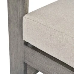 Montrose Aluminium Bistro Set With Side Table, Brushed Silver Oak 25 Montrose Aluminium Bistro Set With Side Table, Brushed Silver Oak -Daals Store OD ALU2 WGREY BISTR detail3