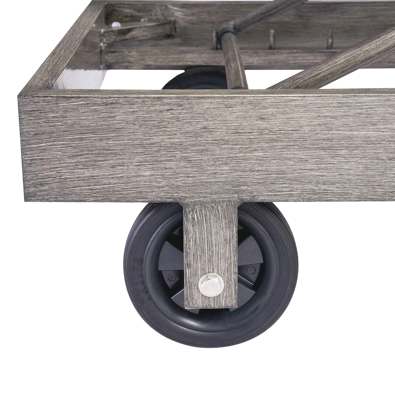 Montrose Aluminium Outdoor Sun Lounger, Brushed Silver Oak 7 Montrose Aluminium Outdoor Sun Lounger, Brushed Silver Oak - Image 7