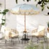 St Loy Natural Rattan Bistro Set With Table -Daals Store OD BISTR 024 main