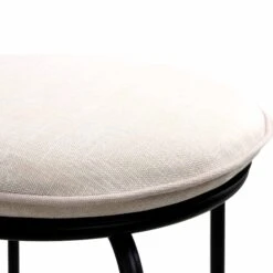 Haymes Dark Grey and Beige - Scrolled Metalwork 3-Piece Indoor & Outdoor Bistro Set -Daals Store OD BISTR 1067 BEIGE detail7