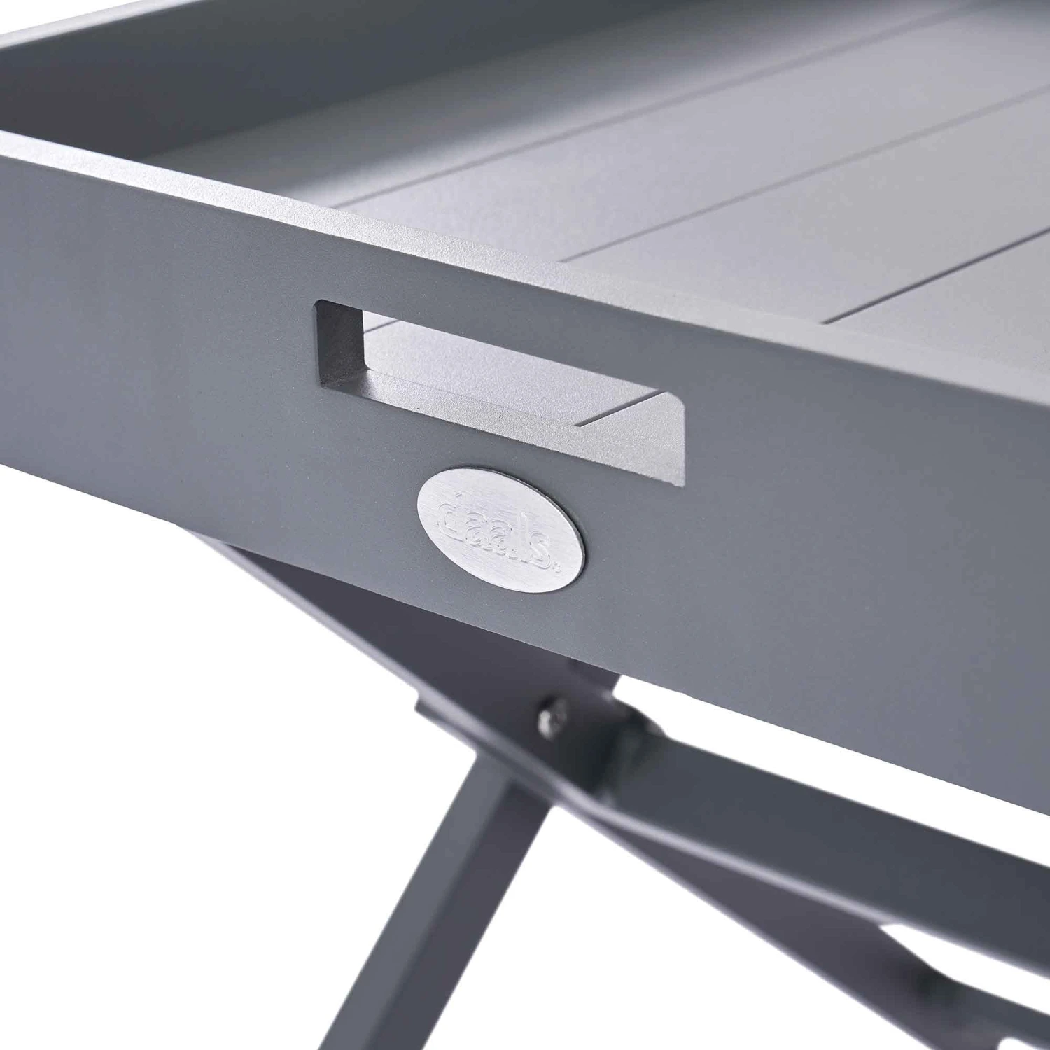 Pedra Rope And Aluminium Outdoor Bistro Set, Grey 12 Pedra Rope And Aluminium Outdoor Bistro Set, Grey - Image 12