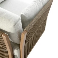 Pedra Rope And Aluminium Outdoor Bistro Set, Natural 32 Pedra Rope And Aluminium Outdoor Bistro Set, Natural -Daals Store OD BISTR NAT 5050 detail3