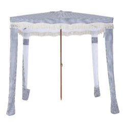 Gabriel Blue and White Striped Fringed Cabana β Vintage UPF50+ Beach & Garden Sun Shelter 15 Gabriel Blue and White Striped Fringed Cabana β Vintage UPF50+ Beach & Garden Sun Shelter -Daals Store OD CABA 03 BLUESTRP WB1