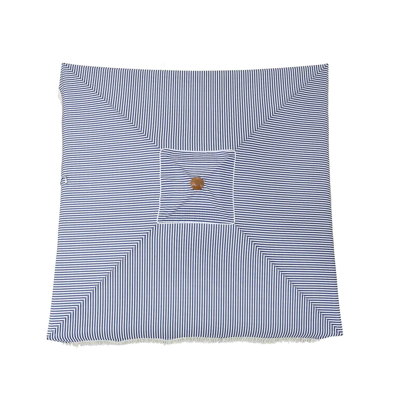 Gabriel Blue and White Striped Fringed Cabana β Vintage UPF50+ Beach & Garden Sun Shelter 6 Gabriel Blue and White Striped Fringed Cabana β Vintage UPF50+ Beach & Garden Sun Shelter - Image 6