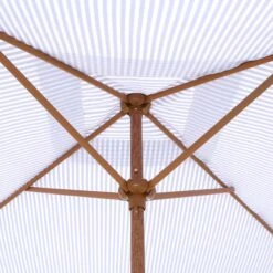 Gabriel Blue and White Striped Fringed Cabana β Vintage UPF50+ Beach & Garden Sun Shelter 22 Gabriel Blue and White Striped Fringed Cabana β Vintage UPF50+ Beach & Garden Sun Shelter -Daals Store OD CABA 03 BLUESTRP detail3