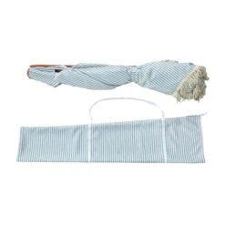 Gabriel Sage Green And White Striped Fringed Cabana 19 Gabriel Sage Green And White Striped Fringed Cabana -Daals Store OD CABA 03 SAGESTRP WB4