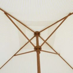 Gabriel Yellow and White Striped Fringed Cabana β Vintage UPF50+ Garden & Beach Parasol 21 Gabriel Yellow and White Striped Fringed Cabana β Vintage UPF50+ Garden & Beach Parasol -Daals Store OD CABA 03 YELLOWSTRP detail3