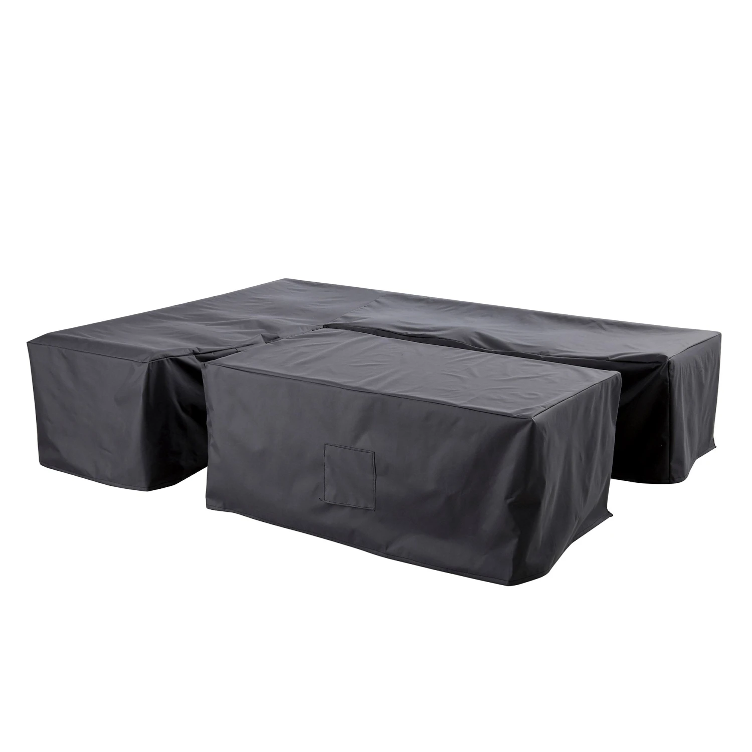 Calabasas Large Corner Casual Dining Set Weatherproof Cover - 2-Piece Grey Protective Set 1 Calabasas Large Corner Casual Dining Set Weatherproof Cover - 2-Piece Grey Protective Set