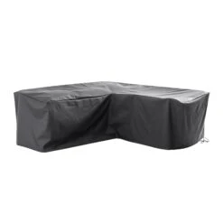 Cover For Cliveden Outdoor Aluminium Washed Wood Effect And Rattan Corner Sofa Set With Coffee Table