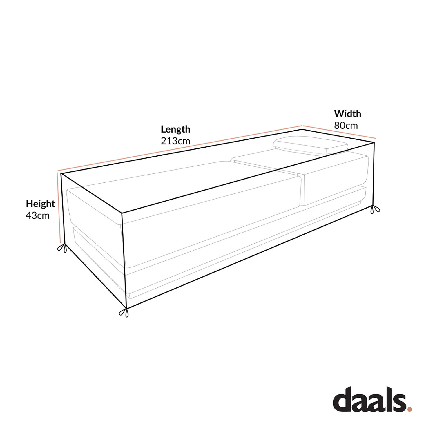 Cover For Pedra Rope And Aluminium Outdoor Sun Lounger 4 Cover For Pedra Rope And Aluminium Outdoor Sun Lounger - Image 4