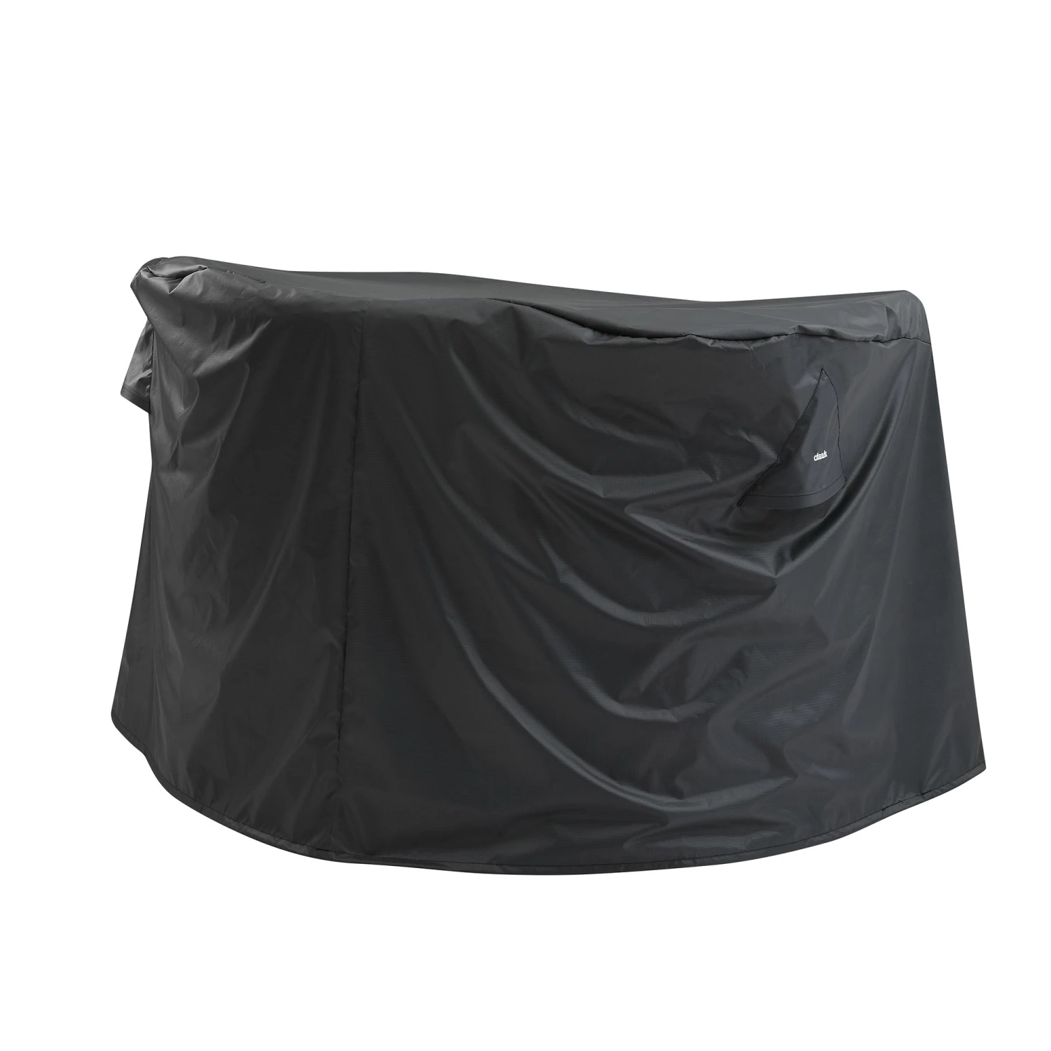 Bellagio Round Wicker Swivel Daybed Protective Cover - Black Heavy-Duty Polyester with Air Vents 1 Bellagio Round Wicker Swivel Daybed Protective Cover - Black Heavy-Duty Polyester with Air Vents