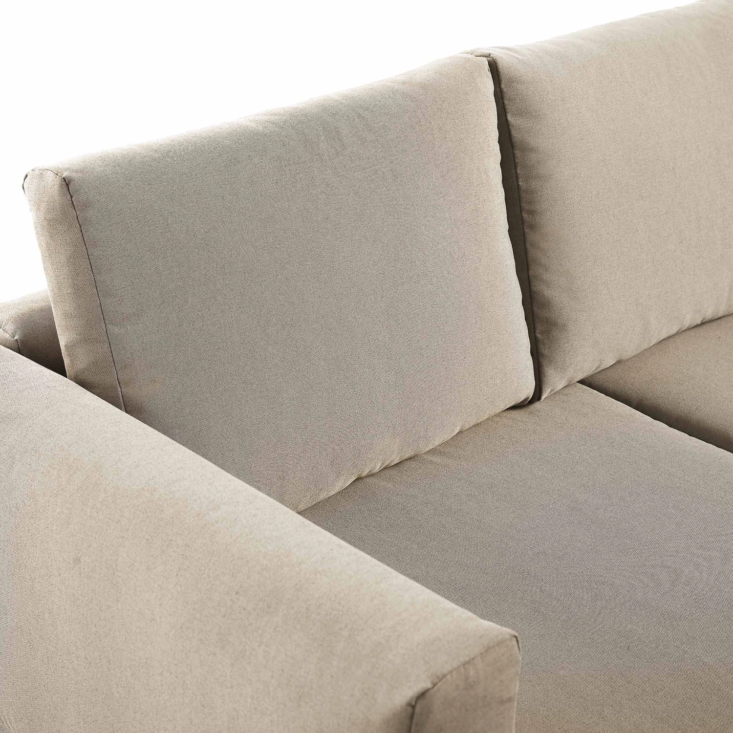 Calabasas Large Outdoor Fabric And Aluminium Corner Casual Dining Set With Rising Table, Taupe 12 Calabasas Large Outdoor Fabric And Aluminium Corner Casual Dining Set With Rising Table, Taupe - Image 12