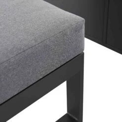 Albany Aluminium Large Corner Casual Dining Set With Rising Table, Grey 27 Albany Aluminium Large Corner Casual Dining Set With Rising Table, Grey -Daals Store OD DINE 1045 GREY detail4