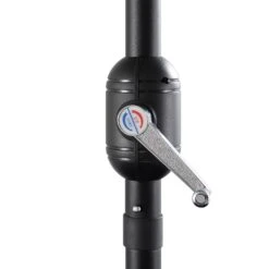 Champneys 6-Seater Steel And Fabric Outdoor Patio Dining Set With Crank Parasol, Sage Green -Daals Store OD DINE 1049 SAGE detail5