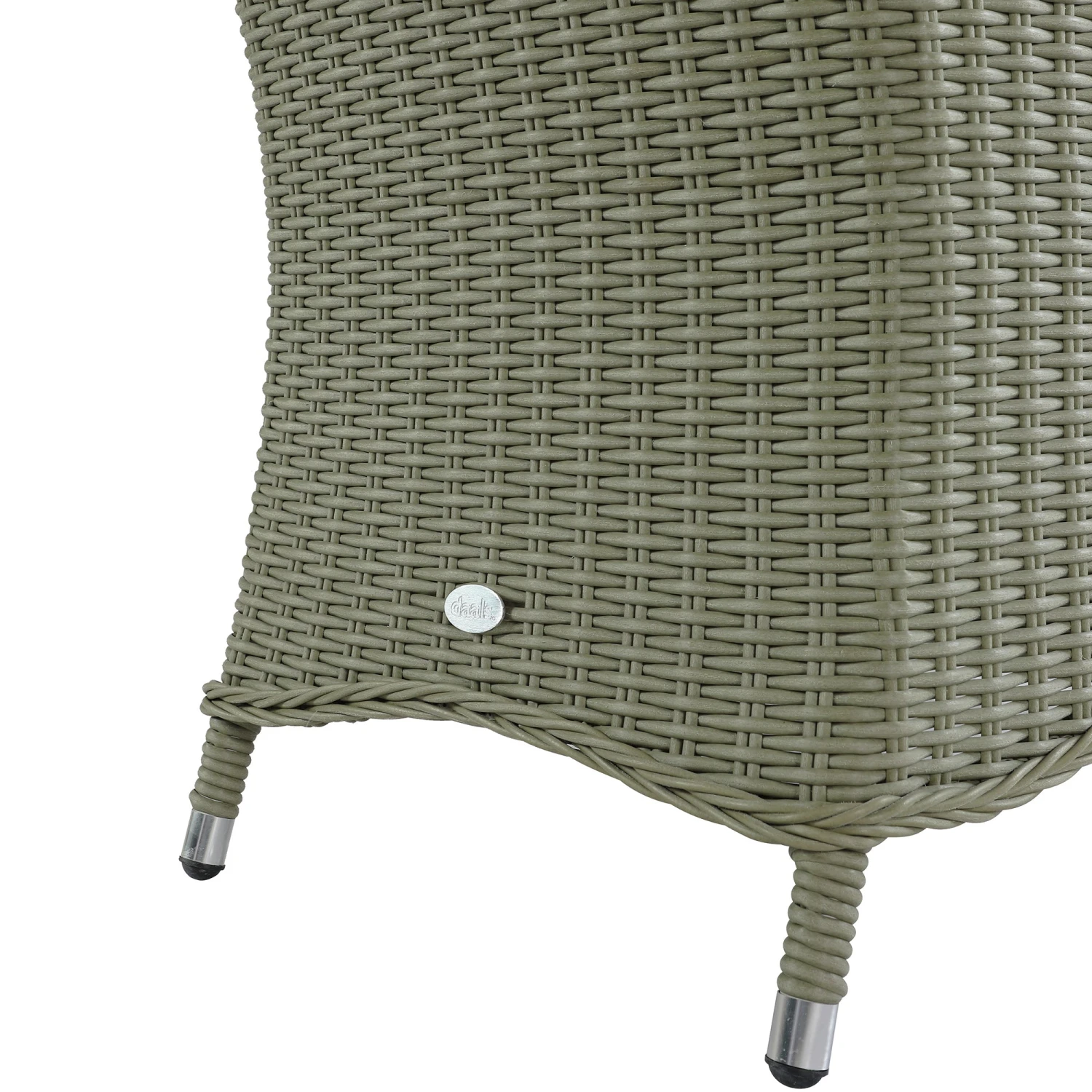 Hampshire 4-Seater Round Wicker Rattan Dining Set, Desert Sage 15 Hampshire 4-Seater Round Wicker Rattan Dining Set, Desert Sage - Image 15