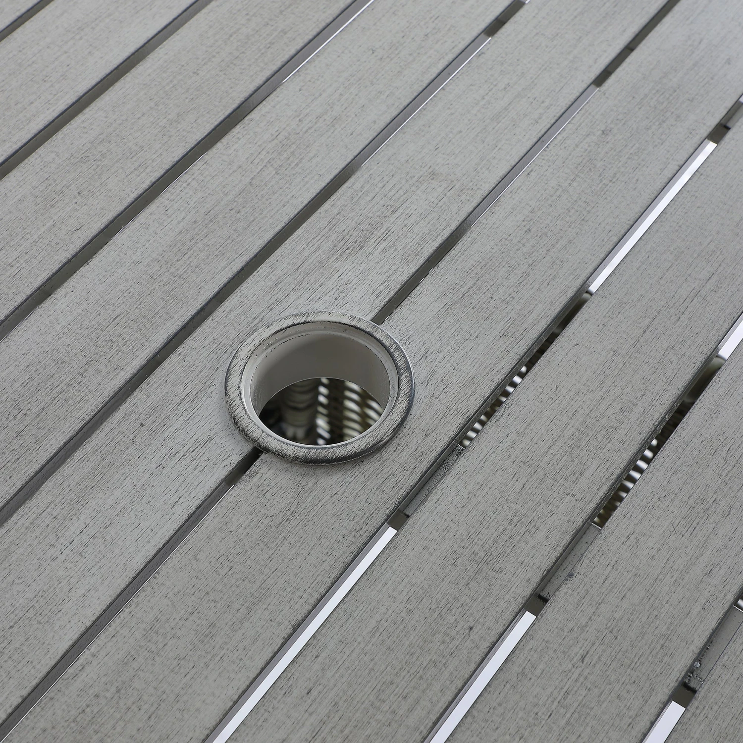 Hampshire 4-Seater Round Wicker Rattan Dining Set, Desert Sage 17 Hampshire 4-Seater Round Wicker Rattan Dining Set, Desert Sage - Image 17