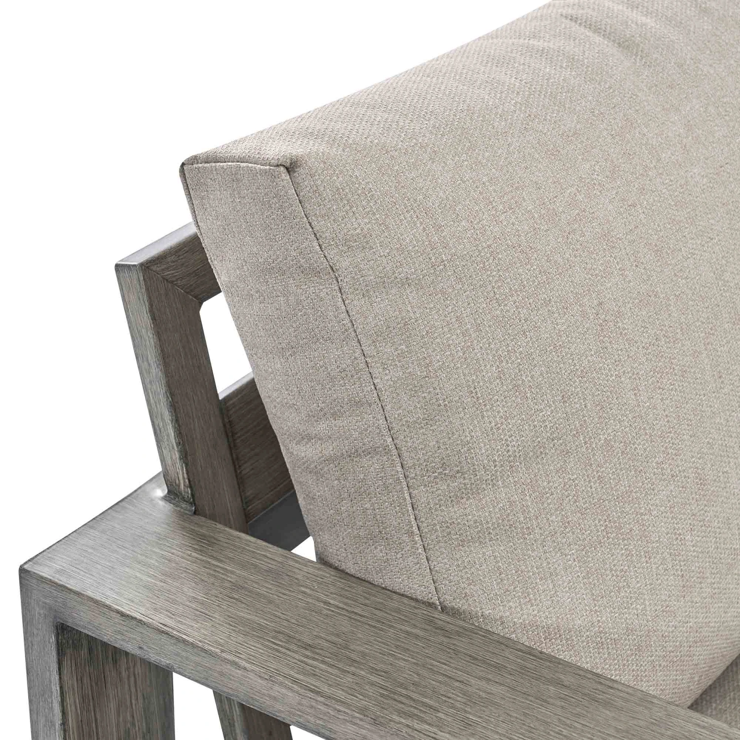 Montrose Aluminium Large Corner Casual Dining Set With Rising Table, Brushed Silver Oak 17 Montrose Aluminium Large Corner Casual Dining Set With Rising Table, Brushed Silver Oak - Image 17